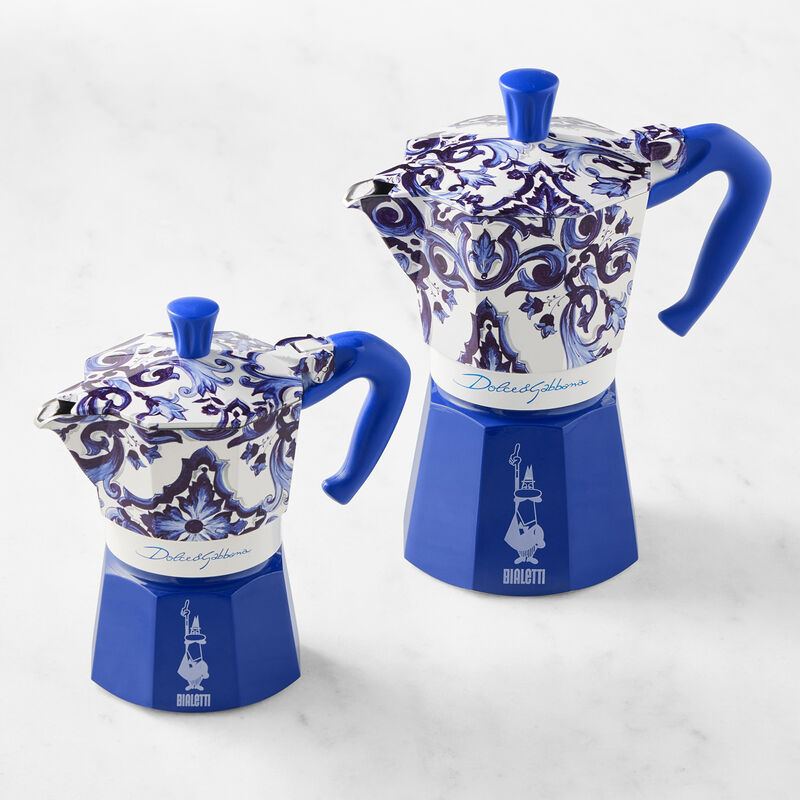 Bialetti Moka Express 3 Cup D&G Blu Mediterraneo image number 2